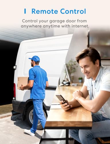 Smart Garage Door Opener Remote with External Antenna