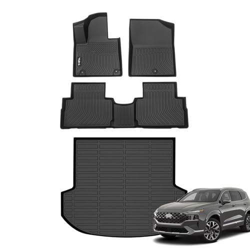 Floor Mats for Hyundai Santa Fe 2021 2022 2023 Only Gas