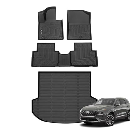 Floor Mats for Hyundai Santa Fe 2021 2022 2023 Only Gas