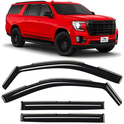 in Channel Extra Durable Rain Guards for GMC Yukon XL 2021 (4 Count)