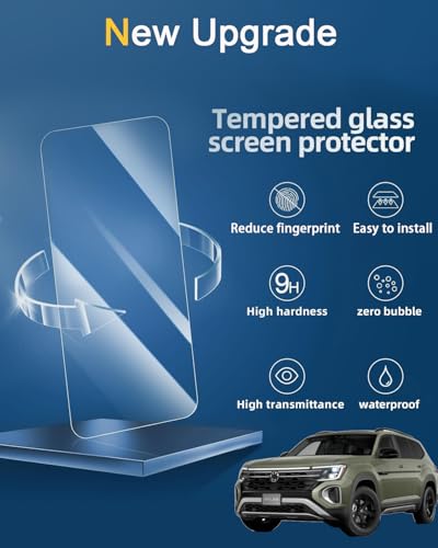 2 Pack Screen Protector for VW Atlas 2024