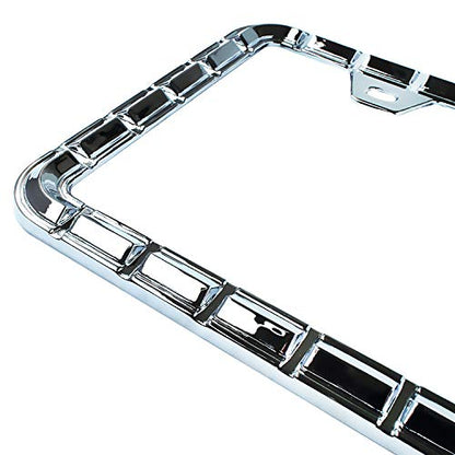 3D Chrome License Plate Frames