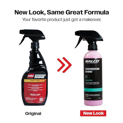 Showroom Shine Spray Car Wax and Instant Detailer (16 Fl Oz)