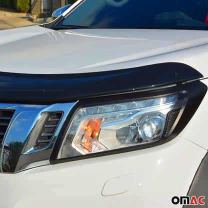 Front Bug Shield Hood Deflector for Nissan Navara D23 2014
