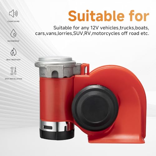 Train Horns kit for trucks Air Horn for Motorcycle Car Horn Super Loud