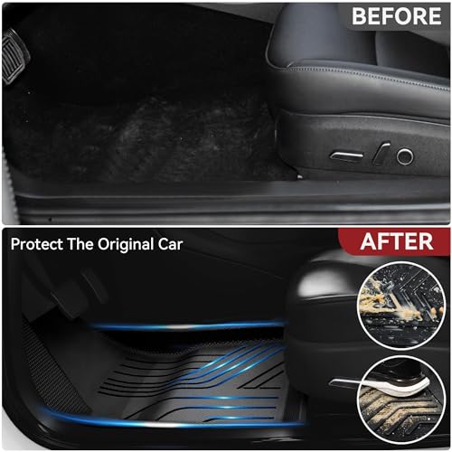Tesla Model 3 Floor Mats Full Set Custom Fit 2020
