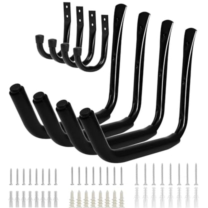 15" Heavy Duty Garage Storage Hooks (8 Count)