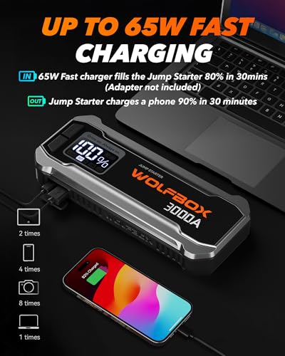 3000A Jump Starter