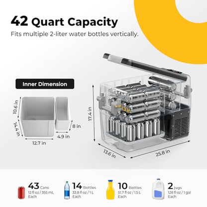 12V Refrigerator 42 Quart