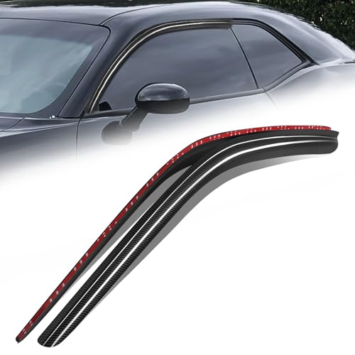 2PCS Tape On Window Visors for 2008 (2 Count)