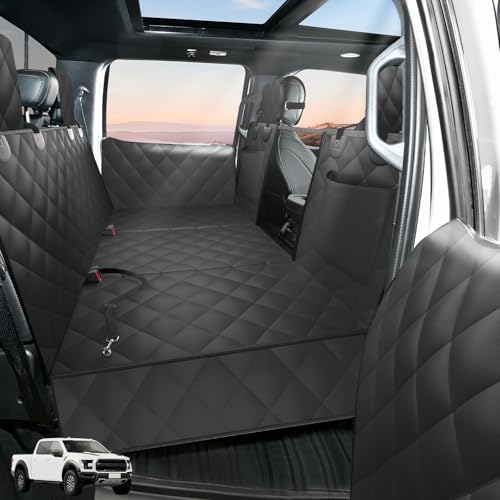 Truck Hard Bottom Dog Back Seat Extender Cover for F150