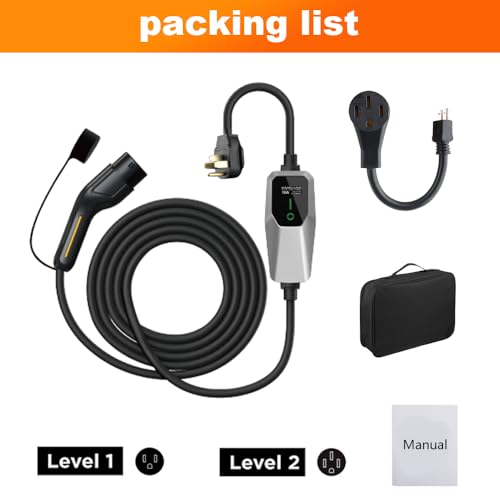 Level 1&2 EV Charger 32Amp 110V
