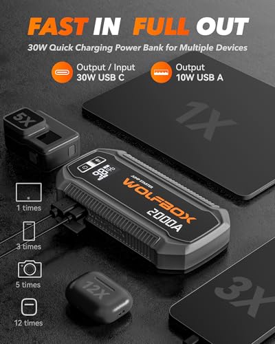 2000A Jump Starter