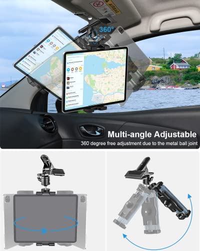 Sun Visor Car Tablet Holder