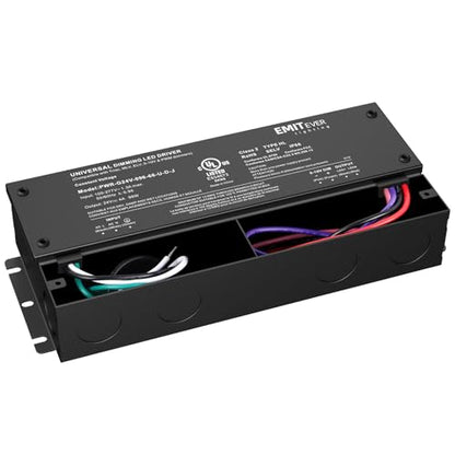 96W 24V 5-in-1 Dimmable LED Driver,AC 110-277V to DC Power Supply