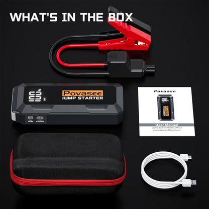 4000A Jump Starter 12V Battery Jumper Starter