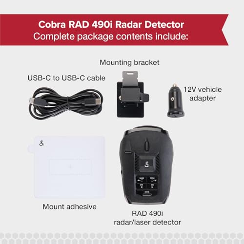 RAD 490i Laser Radar Detector
