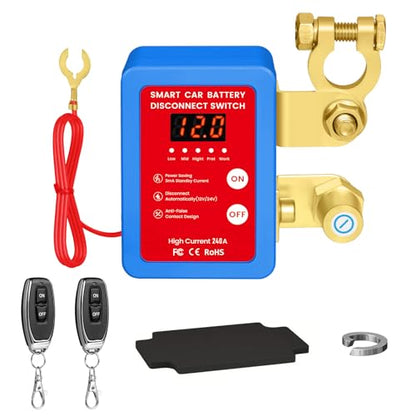 Remote Battery Disconnect Switch 12V (4 Count)
