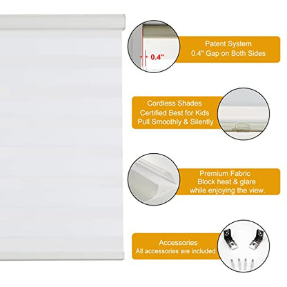 Cordless Zebra Blinds for Windows Free