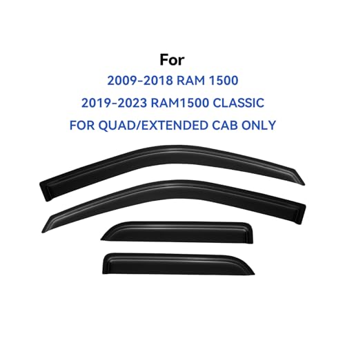 Window Visors Rain Guards for 2009
