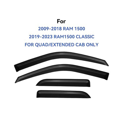 Window Visors Rain Guards for 2009