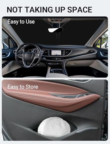 Custom Fit Car Windshield Sun Shade for 2018