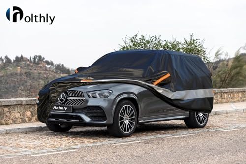 Holhtly SUV Car Cover Custom Fit for Mercedes Benz GLE350 GLE400 GLE450 GLE43 GLE53 GLE63