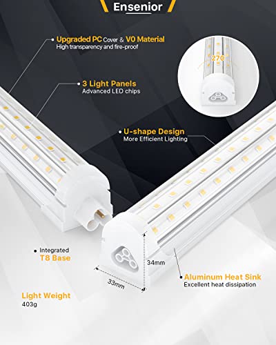 4FT LED Shop Lights (10 Count)