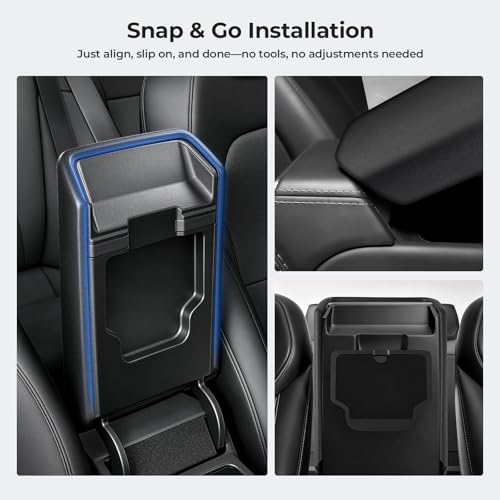 Center Console Armrest Cover for Tesla Model Y Juniper 2025