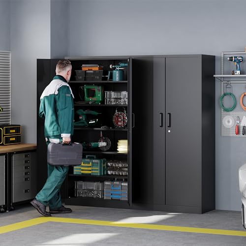Metal Garage Storage Cabinets with Lock