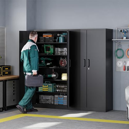Metal Garage Storage Cabinets with Lock