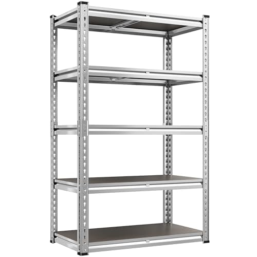 Galvanized Garage Shelving with PP Boards for Pantry Office Garage
