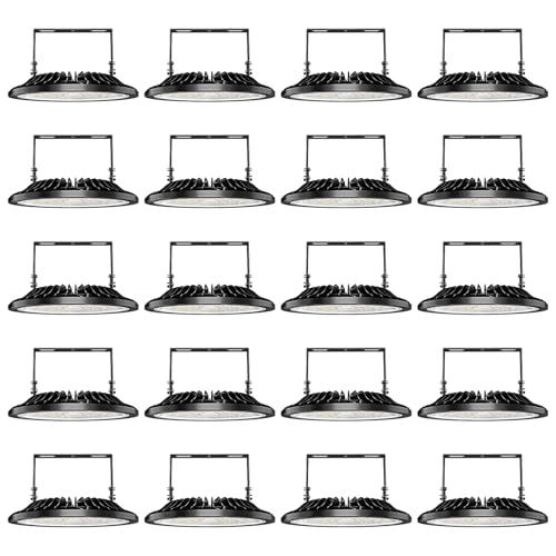 20 Pack 200W UFO LED High Bay Lights (20 Count)