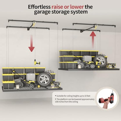 Garage Ceiling Storage Racks
