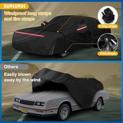 QUNSUNUS Car Cover for Chevy Monte Carlo 1970
