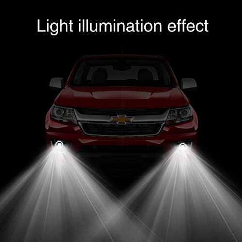LED Fog Lights Compatible with Chevy Colorado Silverado Camaro Tahoe