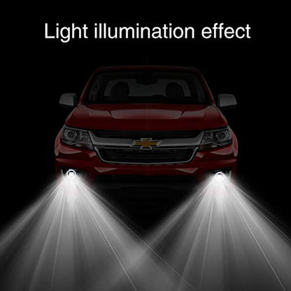 LED Fog Lights Compatible with Chevy Colorado Silverado Camaro Tahoe