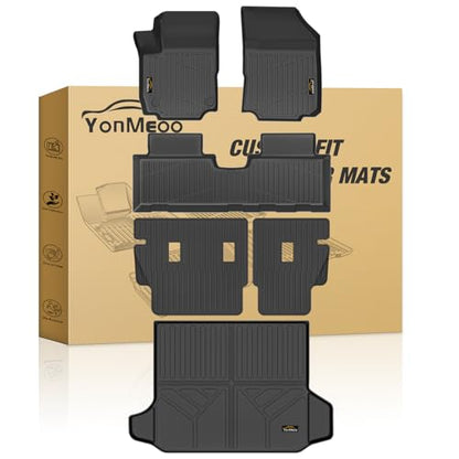 Floor Mats & Cargo Liner & Backrest Mat for Equinox (160 Ounce)