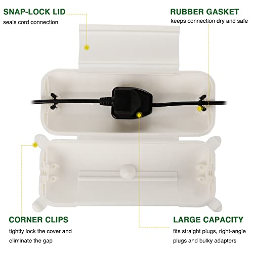 Outdoor Extension Cord Safety Cover