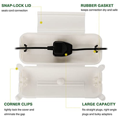 Outdoor Extension Cord Safety Cover