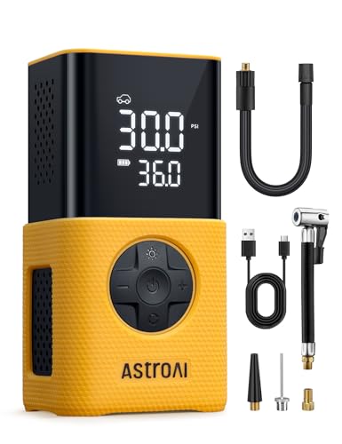 L7S Tire Inflator Portable Air Compressor Cordless with Digital Pressure Gauge