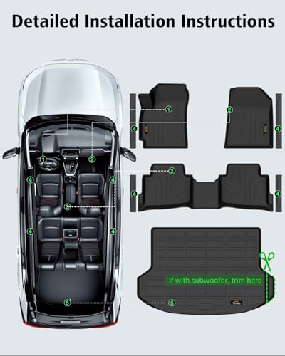 Floor Mats & Cargo Liner Custom for Kia Seltos 2021