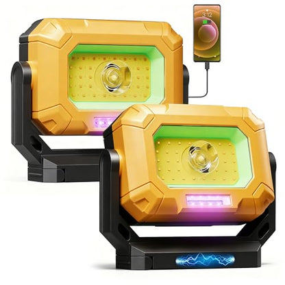 2 Pack LED Work Light (2 Count)