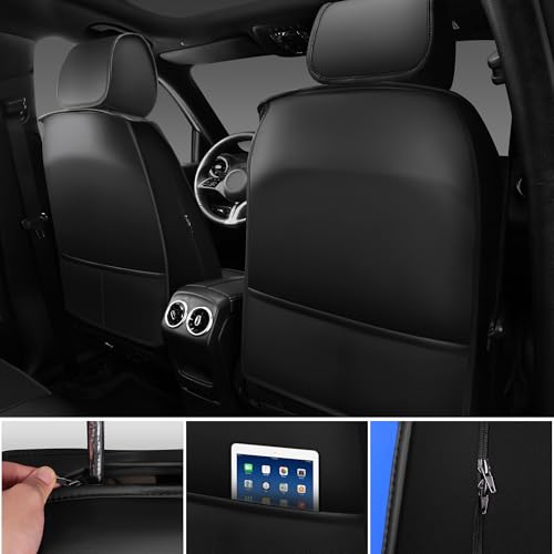 Nappa Leather Car Seat Covers Front Seats