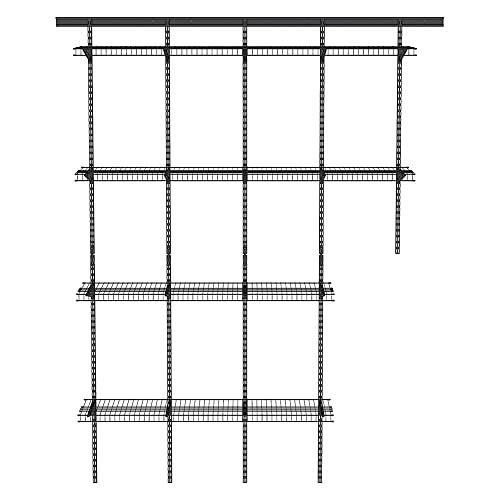 Heavy Duty Wall Shelf Kit for Garage