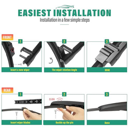 Windshield Wiper Blades Replacement for 2011