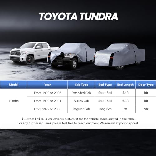 Multi Layer Toyota Tundra Truck Cover