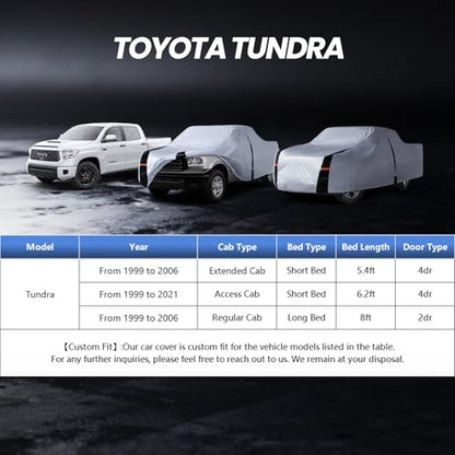 Multi Layer Toyota Tundra Truck Cover
