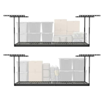 MonsterRax 2 Pack 3x8 Overhead Garage Storage Rack (2 Count)