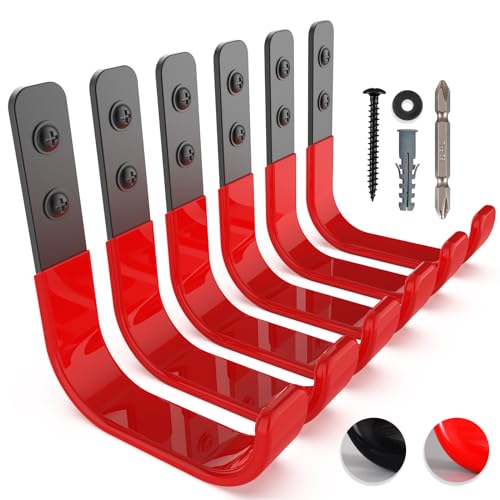 4 Inch Garage Hooks (6 Count)